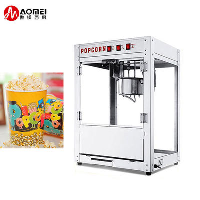 CE zugelassene tragbare Popcorn-Maschine aus Edelstahl zur Herstellung von 10 kg Popcorn-Snacks