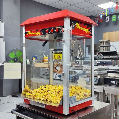 Multifunktionaler EB-06 Rot-Edelstahl-Popcorn-Hersteller für kommerzielle und Features