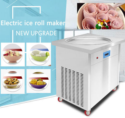 Temperaturgesteuerte Eiscreme-Roll-Pannenmaschine für die Snackindustrie