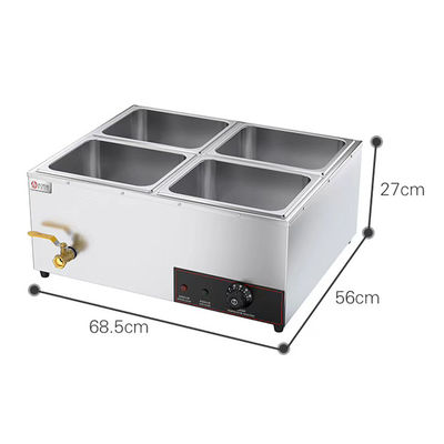 Edelstahl Buffet Heizung Bain Marie für Restaurants Servieren Chafing Geschirr Catering