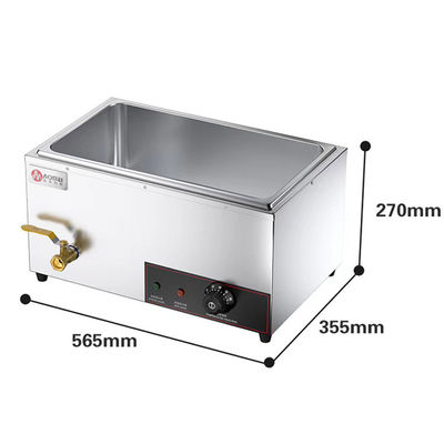Restauranten-Ausrüstung Küchensuppe Wärmer aus Edelstahl 68.5x56x27cm