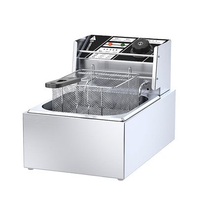 Profi-Elektrische Tiefbrater 1 Tank 1 Korb 220V/110V Spannung für gewerbliche