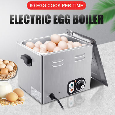 Elektrische Eierdampfmaschine/Kocher/Kessel aus Edelstahl für das Frühstück im Hotelrestaurant