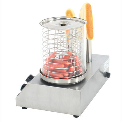 HD-TW Hot Dog-Dampfer mit Bun Warmer, vertrieben von Lebensmittel- und Getränkefabriken