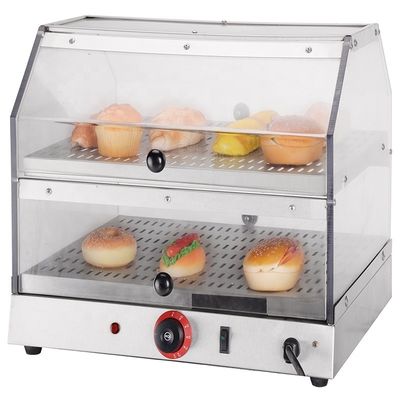 Elektro-Display-Schaufenster für Lebensmittel-Display-Heizer 0,85kw Leistung 18kg Gewicht