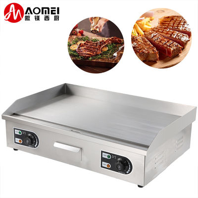 Elektrische Handelsgrill mit individuellem Logo Akzeptable Dicke 8 mm