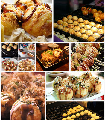 Elektrische Takoyaki-Hersteller aus Edelstahl für Snack-Ausrüstung