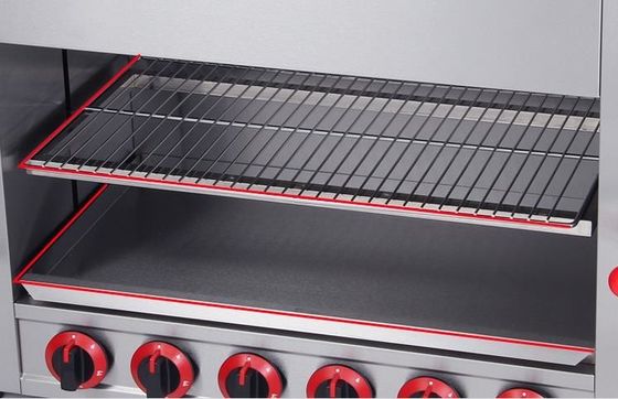 Hotelrestaurant Kücheneinrichtungen Langlebigkeit Edelstahl Salamandergrill