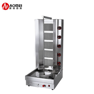 Tischkuchen Doner Kebab Gas Hühner Shawarma Maschine mit hoher Produktivität
