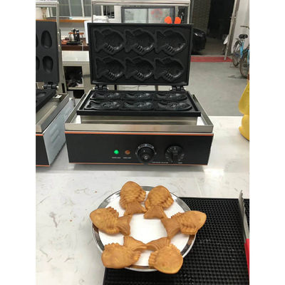Elektrische 6pcs Stick Corn Hotdog Waffle Maker perfekt für kommerzielle Snack-Maschine