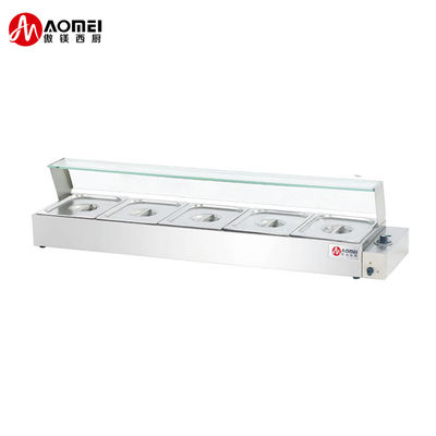 Edelstahl Gewerbe-Küchen-Ausrüstung Fünfplatten-Elektrische Suppen-Poolheizung