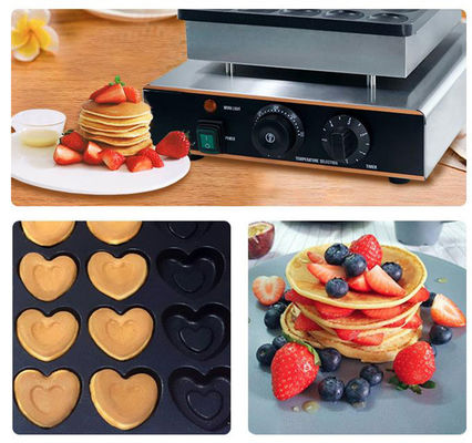 0.85KW kommerzielle holländische Mini-Pannenkuchenmacher Poffertjes-Making-Maschine mit Timer 0-5 min