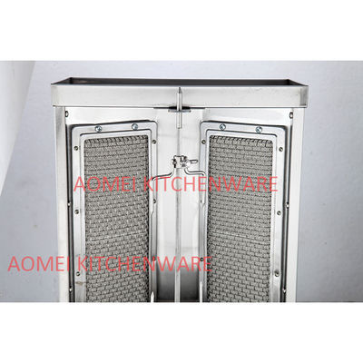 Automatische Grade Automatische Shawarma Grill Doner Kebab Maschine für Hotels und Restaurants