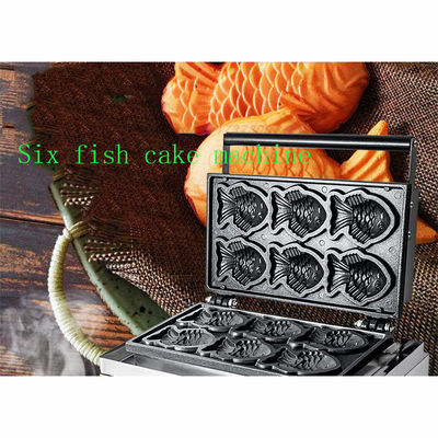 Nichtklebende Kochfläche Elektrische koreanische MiNi Taiyaki-Maschine für Hotels und Bäckereien