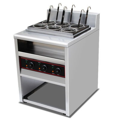 Küchenmechanische Ausrüstung Freistand 6 Körbe Elektrische Pasta-Küche