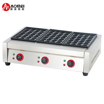 220V elektrische Takoyaki-Maschine zum Kochen von Krakenkugeln auf Fischpellets Grill