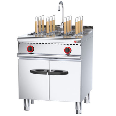 Vertikal 80L Edelstahl-Gas-Neigungspfanne/Bratt-Pfanne für gewerbliche Küche