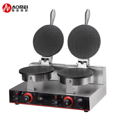 Elektrische Waffelmühlmaschine aus Edelstahl für Bäckereien