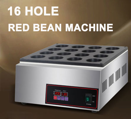 Handelsübliche 32-Loch-Rote Bohnenkuchenmaschine mit automatischer Produktion und Effizienz von 5 kW