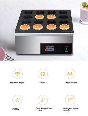Handelsübliche 32-Loch-Rote Bohnenkuchenmaschine mit automatischer Produktion und Effizienz von 5 kW