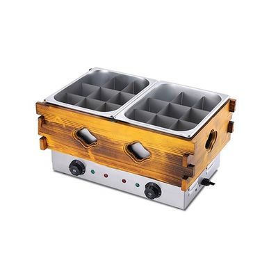 Oden-Maschine Kanto-Kochmaschine Elektro-Edelstahl für den Einzelhandel