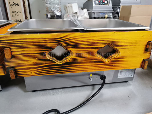 Oden-Maschine Kanto-Kochmaschine Elektro-Edelstahl für den Einzelhandel