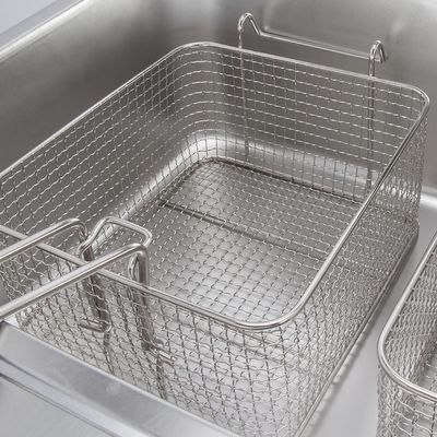 6L 6L kommerzielle Edelstahl-Gas-Tieftreibmaschine mit 2 Korb-Fried Chicken-Maschine