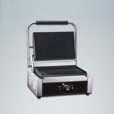 Hotel Küche Edelstahl Grill Tür Design Multi-Cooker Doppelseitig Kontakt Grill 220V