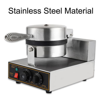Nichtklebende kommerzielle Waffelmaschine für einzelne belgische Waffeln 250*320*195mm