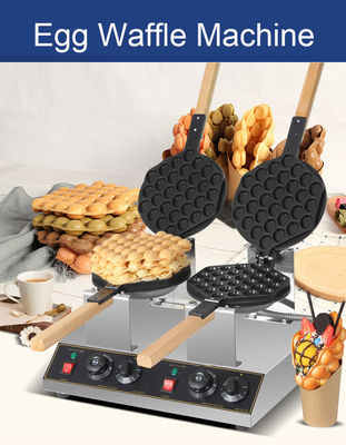Maschine zum Herstellen von Waffeln aus Edelstahl und einfacher Bedienung