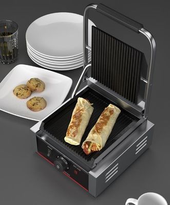 Elektrische Panini-Sandwichgrillmaschine mit Obergrillgröße 215*215mm
