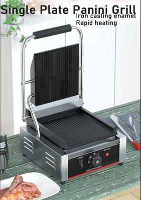 Elektrische Panini-Sandwichgrillmaschine mit Obergrillgröße 215*215mm