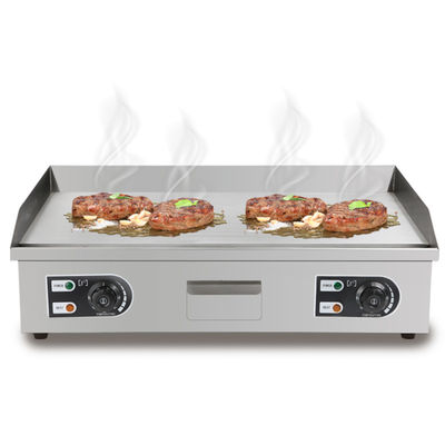 Edelstahl-Elektrogrill Gewerblicher Pan-Grill für Temperaturbereich 50-300C