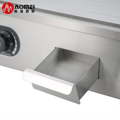 Edelstahl-Elektrogrill Gewerblicher Pan-Grill für Temperaturbereich 50-300C
