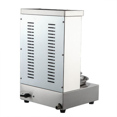 2-Brenner Gewerbliche Gasverwendet Rotation Mini Shawarma Doner Kebab Grill Maschine für LPG/NG