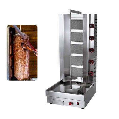 540*650*1050mm Ferninfrarot Shawarma Roaster Doner Kebab Grill für den Handel