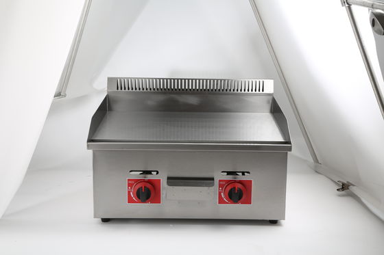 730*550*340mm Nichtklebende kommerzielle Bbq Gasgrill für Restaurant Küche