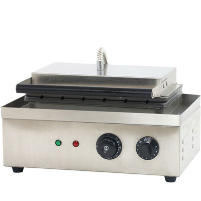Edelstahl-Snackmaschinen für Maiswaffelfabrik 220V kommerzieller Sechs-Teile-Stil