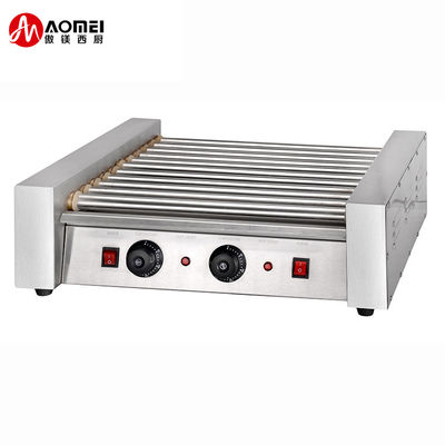 Hot Dog-Rollengrillmaschine für Lebensmittel- und Getränkegeschäfte 590x510x200mm Verpackungsgröße