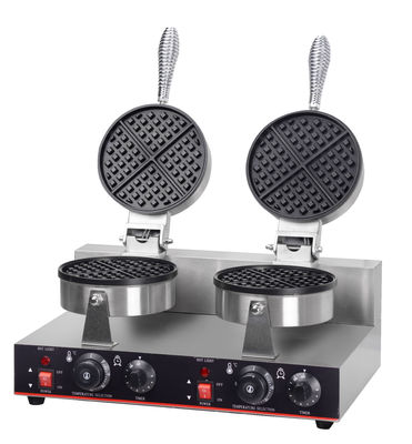 Elektrische Waffelbäckerei mit 2 Platten und Temperaturregelung Bruttogewicht 12,5 kg