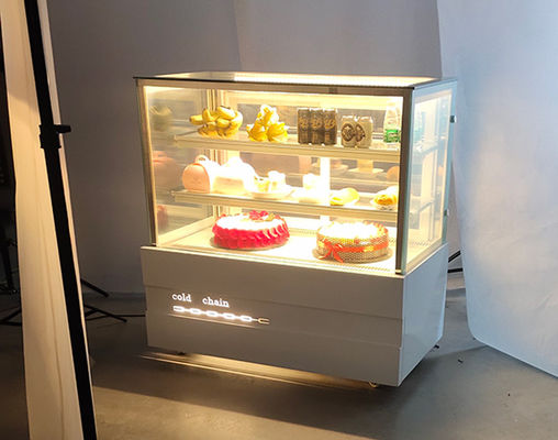 120 l Kapazität Schalter Bäckerei Schaufenster für Supermarkt Kühlgeräte