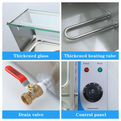 220V Gewerbeküche Schwerlast elektrische 4-Pan Bain Marie für Restaurant