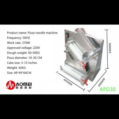 Elektrische Pizza-Teigwalze APD30 für Küchengeräte in Produktionsanlagen
