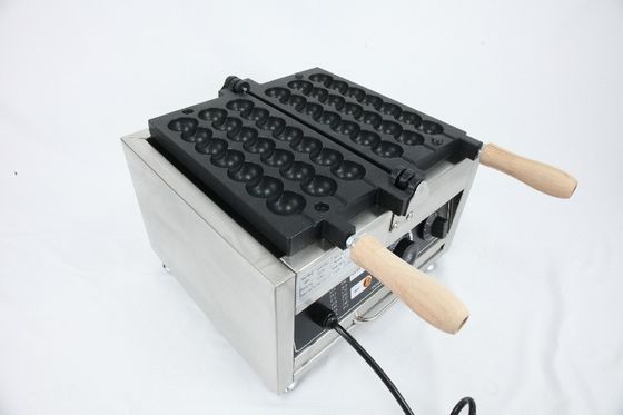 Elektrische nicht klebende Snack-Runde Kugel Taiyaki-Blasenmaschine zum Backen von Waffelkuchenbrot