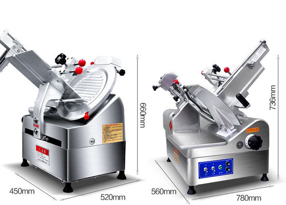 Professionelle 300mm Blade Edelstahl Automatische Fleischschneider für die kommerzielle Küche