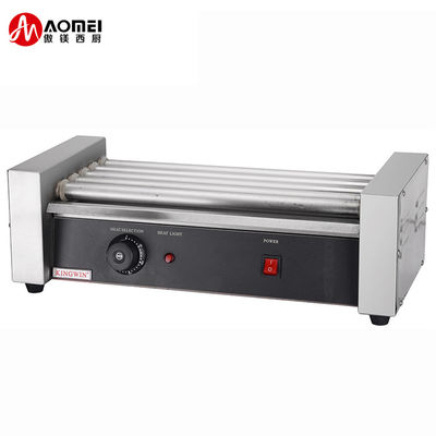 9 Roller Hot Dog Grill Maker für den Einzelhandel Snack Machine Bequemlichkeit und Effizienz