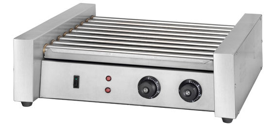 9 Roller Hot Dog Grill Maker für den Einzelhandel Snack Machine Bequemlichkeit und Effizienz