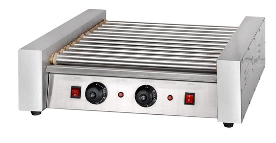 9 Roller Hot Dog Grill Maker für den Einzelhandel Snack Machine Bequemlichkeit und Effizienz