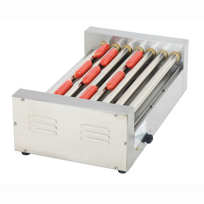 9 Roller Hot Dog Grill Maker für den Einzelhandel Snack Machine Bequemlichkeit und Effizienz