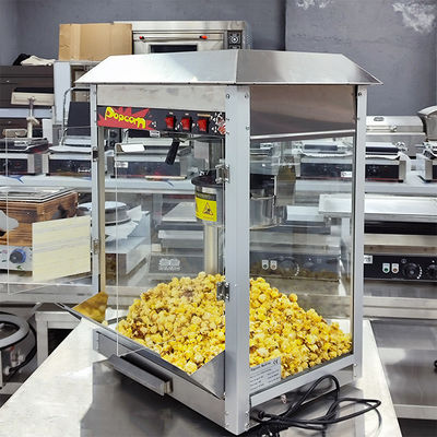 220-240V/50-60Hz kommerzielle Karamellpopcornmaschine mit Butterschmelzkapazität